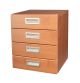 Gardall Four Drawer Wooden Storage/Jewelry Cabinet fits FB2 and Other