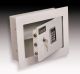 Gardall WS1314-T-EK Wall Safe with 1Inch Flange, Dual Key/Digital Lock